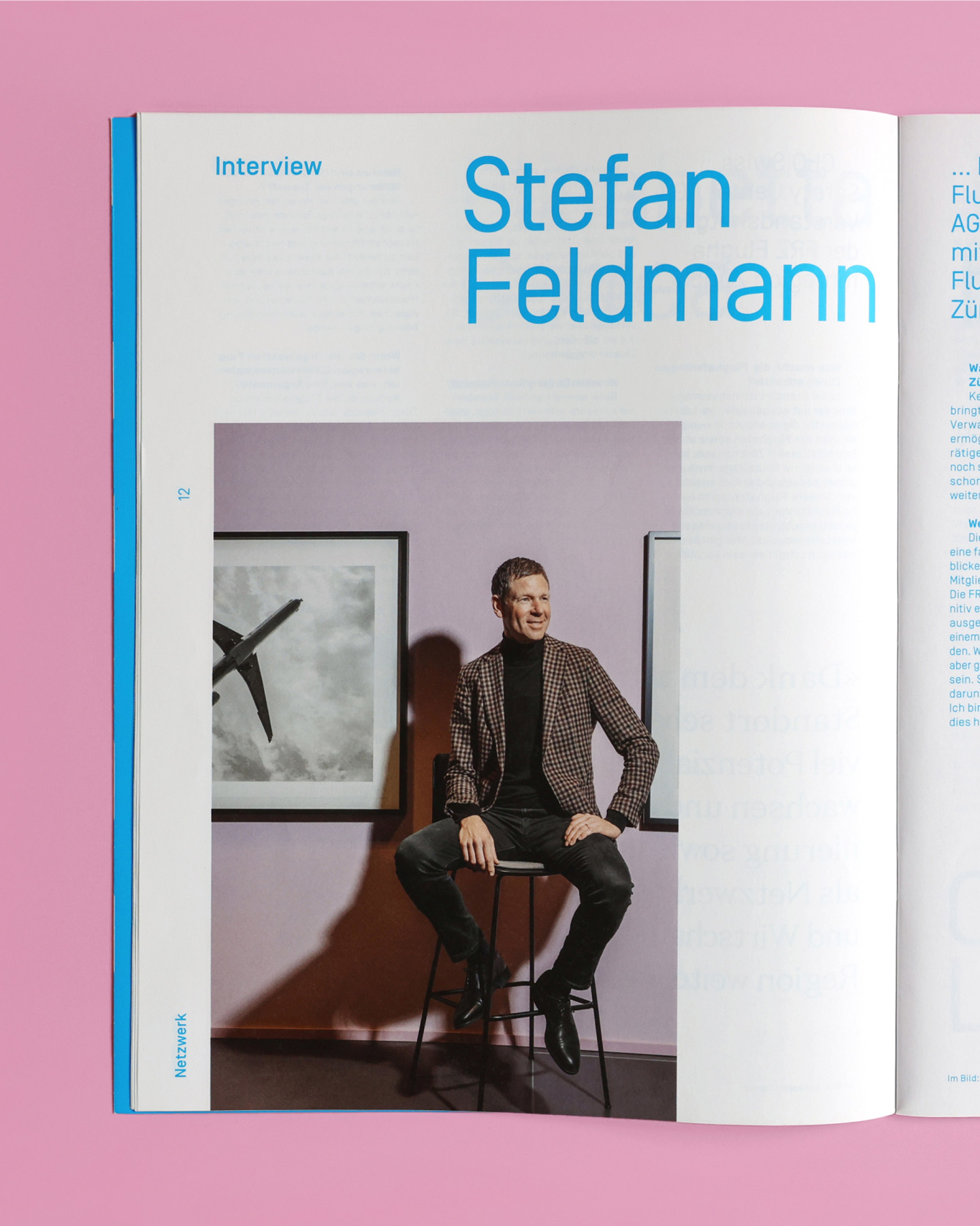 Einblick in den Geschäftsbericht der Flughafenregion Zürich: Interview mit Vorstandsmitglied Stefan Feldmann