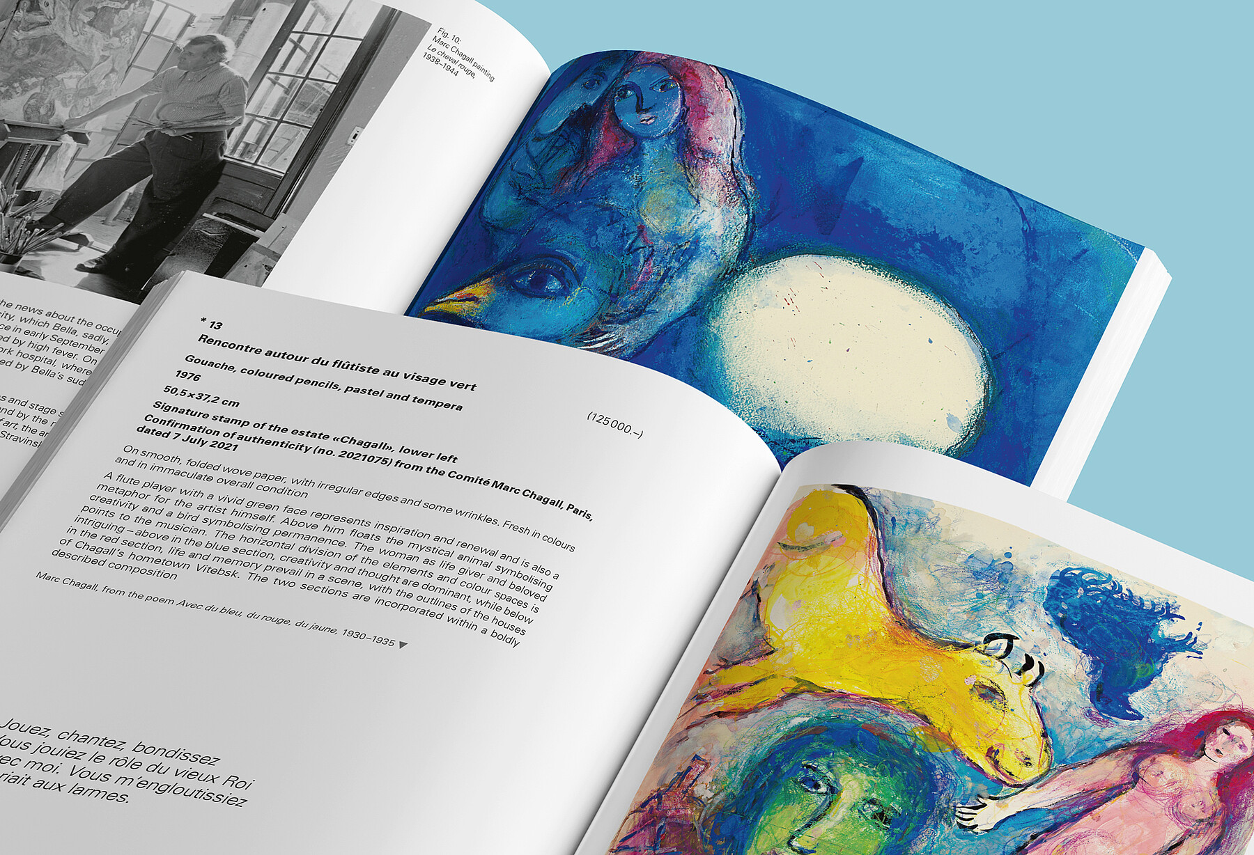 Ein Blick in einen französischen Auktionskatalog der Galerie Kornfeld