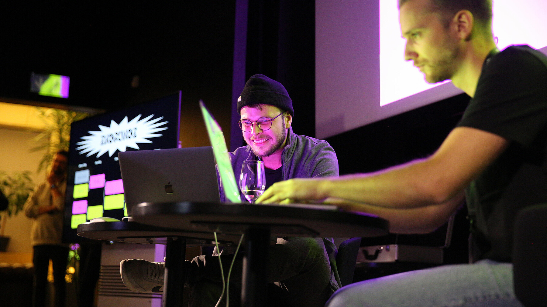 Zwei Player im Battle